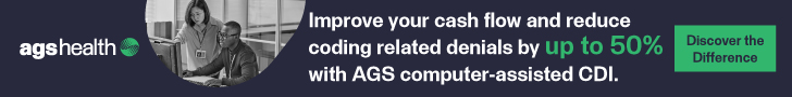 AGS Health | Improve your cash flow and reduce coding related denials by up to 50% with AGS computer-assisted CDI. Discover the Difference: https://www.agshealth.com/ai-platform/computer-assisted-cdi/?utm_source=FTR&utm_medium=enewsad&utm_campaign=cdi0723